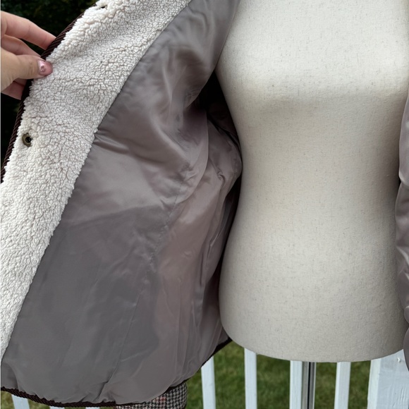 LAUREN RALPH LAUREN‎ BEIGE QUILTED COAT JACKET SIZE XL - Picture 3 of 12